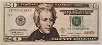 USA 20 dollars 2017 Billet USA 20 dollars 2017 I / ST 35.16 US$  +  23.09 US$ shipping