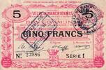 France 5 francs 1915 Billet France 5 francs 1915 III / SS 14.63 US$  +  23.23 US$ shipping