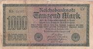 Germany 1000 mark 1922 Billet Germany 1000 mark 1922 IV / S 6.10 US$  +  23.23 US$ shipping