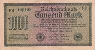 Germany 1000 mark 1922 Billet Germany 1000 mark 1922 III / SS 7.32 US$  +  23.23 US$ shipping