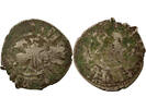 Cilician Armenia 1 takvorin Oshin / Leo IV - Silver Takvorin - 1308 / 1342 Sis -