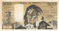 France 500 francs 500 Francs Pascal - 02-01-1969 - Serial T.8-68693 -