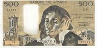 France 500 francs 500 Francs Pascal - 06-11-1969 - Serial L.14 -