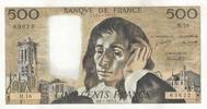 France 500 francs 500 Francs Pascal - 08-01-1970 - Serial H.16 -