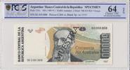 Argentina 50000 australes 50000 Australes - 1989 - Specimen - PCGS 64 OPQ -