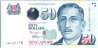 Singapore 50 dollars 50 Dollars E.Y. bin Ishak - Arts - 2018 - UNC - P.49j -