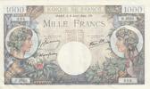 France 1000 francs 1000 Francs Commerce and Industry - 06-04-1944 - AU - P.96 -