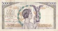 France 5000 francs 5000 Francs Victory - 16-05-1935 Serial R.15 - F to VF -