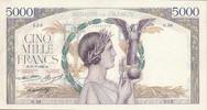 France 5000 francs 5000 Francs Victory - 11-07-1935 Serial G.36 - VF -