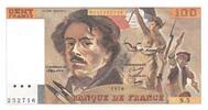 France  100 Francs Delacroix - 1978 Serial N.5 - AU+