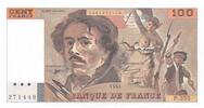 France  100 Francs Delacroix - 1993 Serial P.255 - XF+