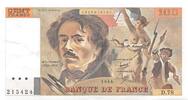 France  100 Francs Delacroix - 1984 Serial D.78 - XF