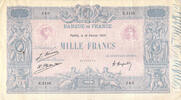 France 1000 francs 1000 Francs Blue on lilac - 18-02-1926 - Serial E.2158 - VF -