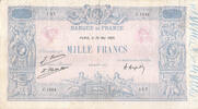 France 1000 francs 1000 Francs Blue on lilac - 20-05-1925 - Serial C.1934 - F to VF -