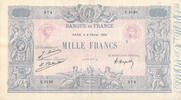 France 1000 francs 1000 Francs Blue on lilac - 08-02-1926 - Serial E.2149 - VF -
