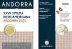Andorra 2 euros 2 Euros, Ibero-American Summit - 2020 Coincard -
