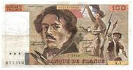 France  100 Francs Delacroix - 1978 Serial X.1 - F+ FF+