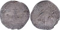 France double sol parisis Double sol parisis - Silver - 1580 B Rouen -