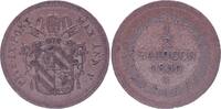 Papal States 1/2 baiocco 1/2 Baiocco - Pivs IX - 1850 R V -