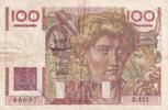 France 100 francs 100 Francs Farmer - 02-11-1951 - Serial D.413 - VF -