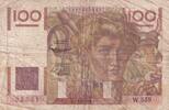 France 100 francs 100 Francs Young farmer - Inverted Watermak - 01-10-1953 Serial W.559 - TB -