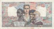 France 5000 francs 5000 Francs France and colonies - 15-03-1945 Serial Y.387 - VF - P.103 -