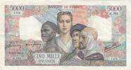France 5000 francs 5000 Francs France and colonies - 29-03-1945 Serial L.455 - XF to AU - P.103 -