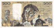 France 500 francs 500 Francs Pascal - 05-10-1978 Serial Z.94 - XF + -