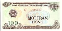 Viet Nam 100 dong 100 Dong, Arms - Temple - 1991 - P.105 -