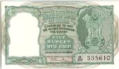 India 5 rupees 5 Rupees, Ashoka Column- Antelopes - 19(57-62) - P.33 -