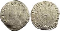 France teston Teston Charles IX - 1565 L Bayonne - Silver - 4th type - Fine -