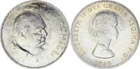 United Kingdom 1 crown 1 Crown Elizabeth II - Winston Churchill - 1965 - KM.910 -