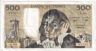 France 500 francs 500 Francs Pascal - 07-06-1979 - Serial 0.103- VF - P156e -