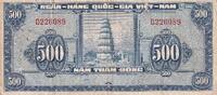 Vietnam South 500 dong 500 Dong - Pagode - 1955 - F - P.10 -