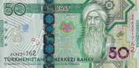 Turkmenistan 50 manat 50 Manat - Gorkut Ata Turkmen - 25th anniversary of neutrality - 2020 - P.NEW -