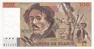 France  100 Francs - Delacroix - 1978 - Serial N.1 - P.154 UNC