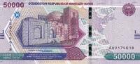 Uzbekistan 50000 sum 50000 Som - Monuments - 2021 - P.NEW -