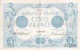France 5 francs 5 Francs - Blue - 1916 - Serial Z.14946 - P.70 -