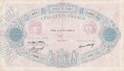 France 500 francs 500 Francs - Pink and blue - 23-04-1936 - Serial J.2260 - P.66 -