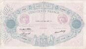 France 500 francs 500 Francs - Pink and blue - 27-05-1937 - Serial A.2597 - P.66 -