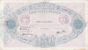 France 500 francs 500 Francs - Pink and blue - 26-06-1939 - Serial G.3458 - P.66 -