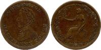Canada 1/2 penny 1/2 penny, Wellington - 1814 -
