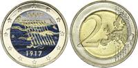 Finland 2 euros 2 Euros - 90th anniversary of the independence of Finland - Colorised - 2007 -