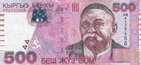 Kyrgyzstan 500 som 500 Som - Sayakbai Karalaiev - 2000 - P.23 -