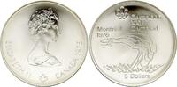 Canada 5 dollars 5 Dollars, JO de Montréal 1976 - Plongeon (JO) - 1975 -