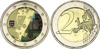Portugal 2 euros 2 Euros - Guimaraes - Colorised - 2012 -