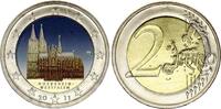 Germany 2 euros 2 Euros - Cologne Cathedral - Colorised - G Karlsruhe - 2011 -