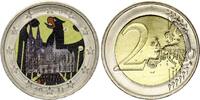 Germany 2 euros 2 Euros - Cologne Cathedral - Colorised - J Hamburg - 2011 -