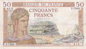 France 50 francs 50 Francs - Cérès - 10-02-1938 - Serial P.7569 - P.81 -