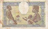 Madagascar 100 francs 100 Francs Fortuna and symbols of agriculture and industry -